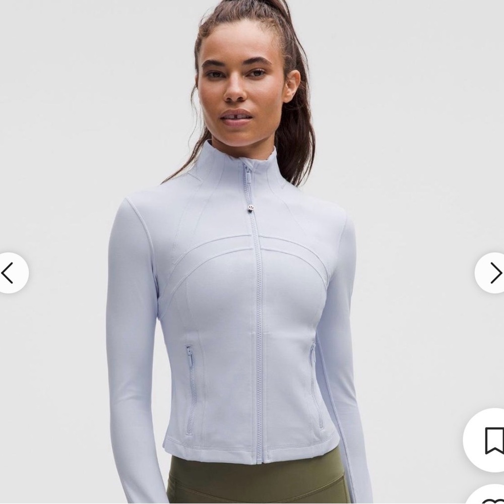 Lululemon Athletica Women's Soft Blue Utility Jacket